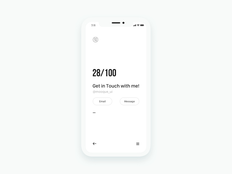 Daily UI #28